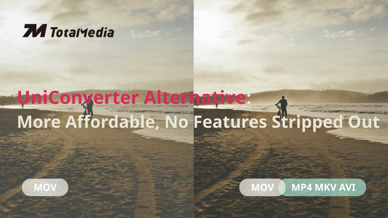 UniConverter Alternative: More Affordable, No Features Stripped Out